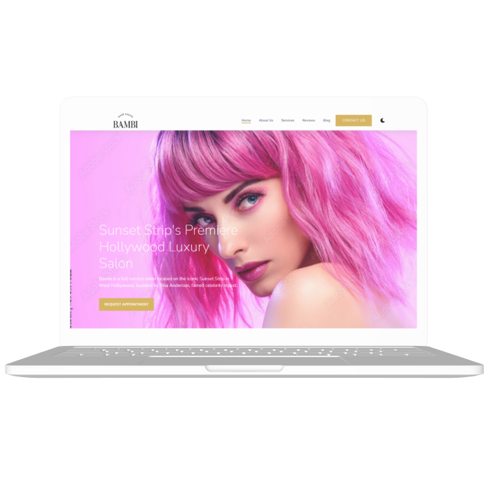 Bambi Salon Website